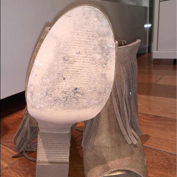 Circus by Sam Edelman Heeled Fringed Bootie - Picture 3 of 3